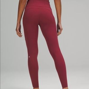 Lululemon Fast & Free Brushed Fabric High-Rise Tight